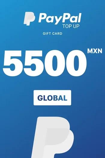 PayPal 5500 MXN Payment Card (Global)