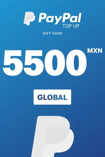 PayPal 5500 MXN Payment Card (Global)