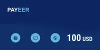 Payeer 100 USD Payment Card (Global) thumb 1