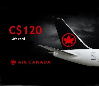 Air Canada 120 CAD Gift Card (Canada) gallery image 2