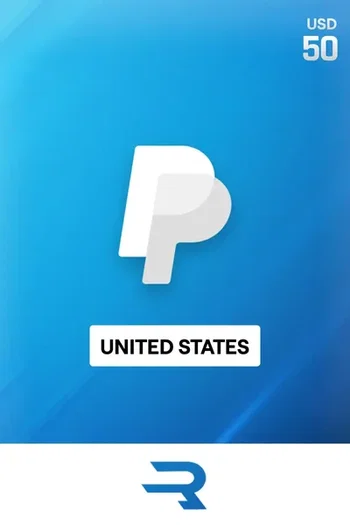 PayPal 50 USD Payment Card (United States)