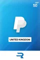 PayPal 50 GBP Payment Card (United Kingdom) thumb 1