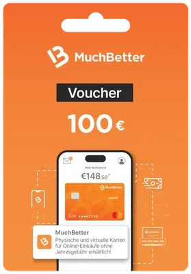 MuchBetter 100 EUR Payment Card (Europe) gallery image 1