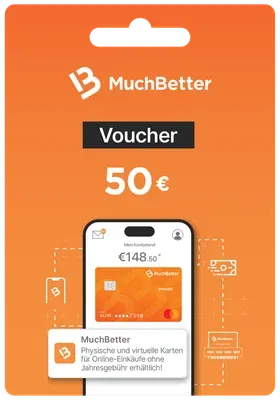 MuchBetter 50 EUR Payment Card (Europe)