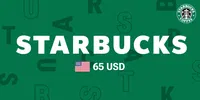 Starbucks 65 USD Gift Card (United States) thumb 2