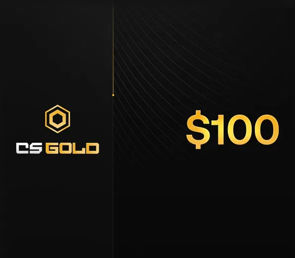 CSGOLD 100 USD Gift Card (Global) gallery image 2