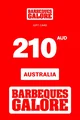 Barbeques Galore 210 AUD Gift Card (Australia) thumb 2
