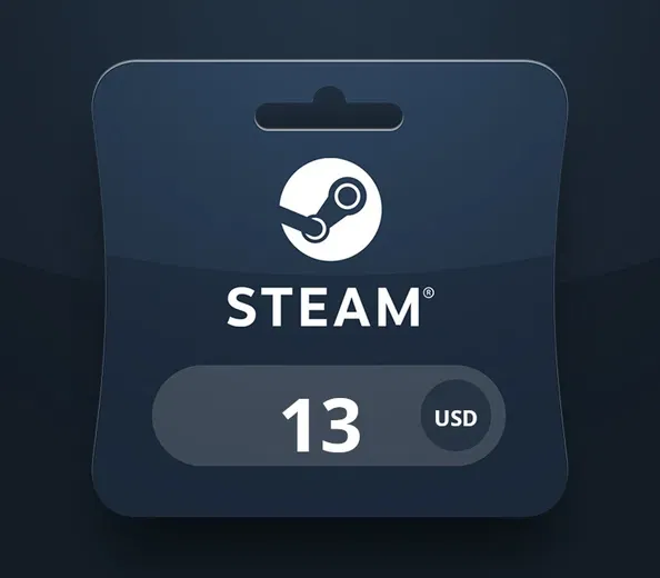 Steam Wallet 13 USD Gift Card (Asia) gallery image 2