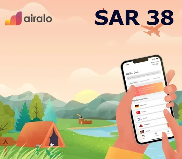 Airalo 38 SAR Gift Card (Saudi Arabia) gallery image 2