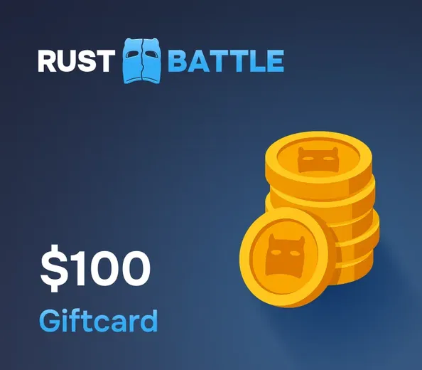 RustBattle 100 USD Gift Card (Global) gallery image 2