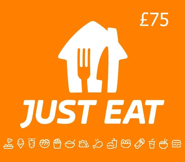 Just Eat 75 GBP Gift Card (United Kingdom) gallery image 2