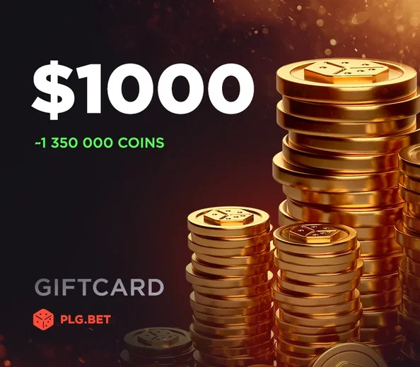 PLG.BET 1000 USD Gift Card (Global) gallery image 2