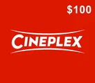 Cineplex 100 USD Gift Card (Canada) thumb 2