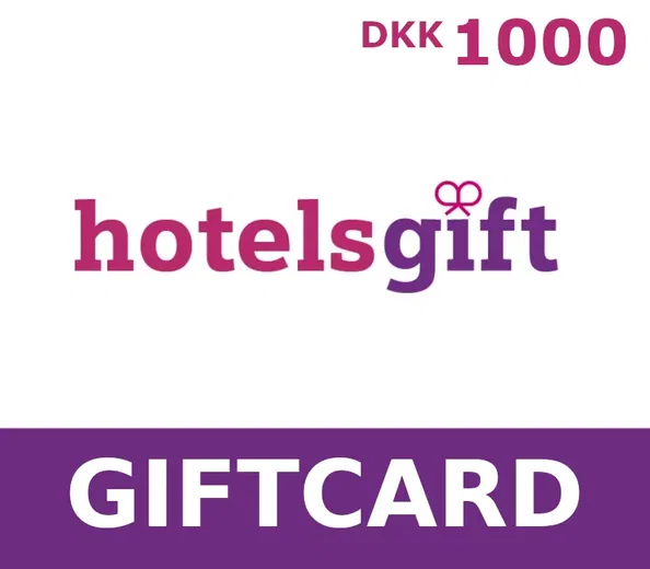 HotelsGift 1000 DKK Gift Card (Denmark) gallery image 1