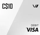 Virtual Visa C$10 CAD thumb 1