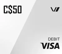 Virtual Visa C$50 CAD