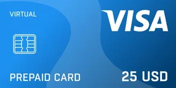 Virtual Visa $25 USD