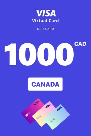 Virtual Visa C$1000 CAD gallery image 1