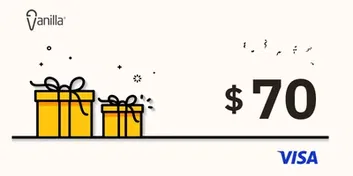 Vanilla Visa $70 USD