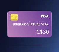 Virtual Visa C$30 CAD