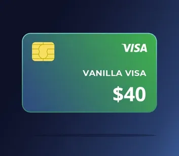 Vanilla Visa $40 USD