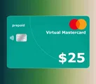 Virtual Mastercard $25 USD MyPaymentVault thumb 1