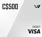 Virtual Visa C$500 CAD thumb 1