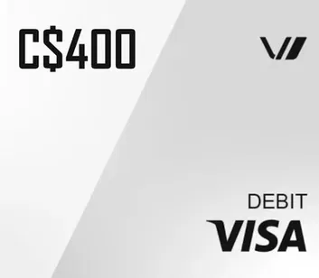 Virtual Visa C$400 CAD