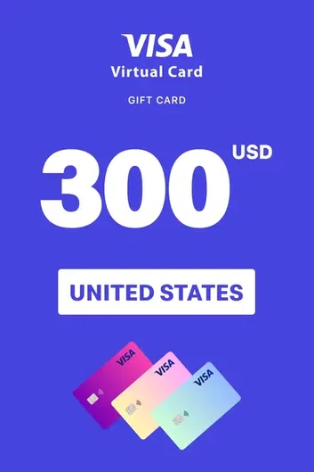 Virtual Visa $300 USD