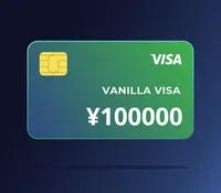 Vanilla Visa ¥100000 JPY