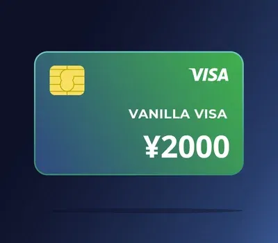 Vanilla Visa ¥2000 JPY gallery image 1