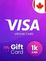 Virtual Visa C$1000 CAD Visa thumb 1