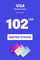 Virtual Visa $102 USD