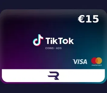 TikTok 15 EUR Gift Card (Global)