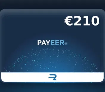 Payeer 210 EUR Payment Card (Global)