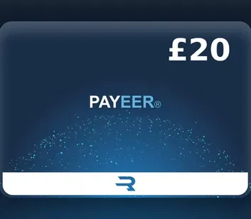 Payeer 20 GBP Payment Card (Global)