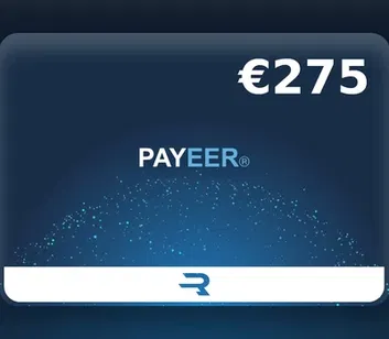Payeer 275 EUR Payment Card (Global)