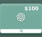 ChatGPT 100 USD Gift Card (United States) thumb 1