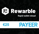 Payeer 25 EUR Payment Card (Europe) thumb 1