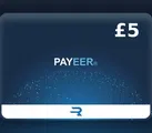Payeer 5 GBP Payment Card (Global) thumb 1
