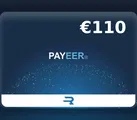 Payeer 110 EUR Payment Card (Global) thumb 1
