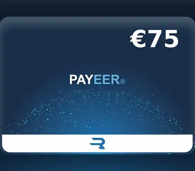 Payeer 75 EUR Payment Card (Global) gallery image 1
