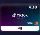 TikTok 30 EUR Gift Card (Global) thumb 1