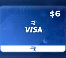 Visa 6 USD Payment Card (Global) thumb 1