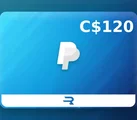 PayPal 120 CAD Payment Card (Global) thumb 1