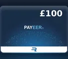 Payeer 100 GBP Payment Card (Global) thumb 1