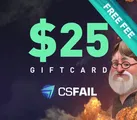 CS fail 25 USD Gift Card (Global) thumb 2