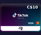 TikTok 10 CAD Gift Card (Global) thumb 2