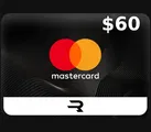 Mastercard 60 USD Payment Card (Global) thumb 1
