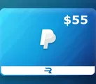 PayPal 55 USD Payment Card (Global) thumb 1